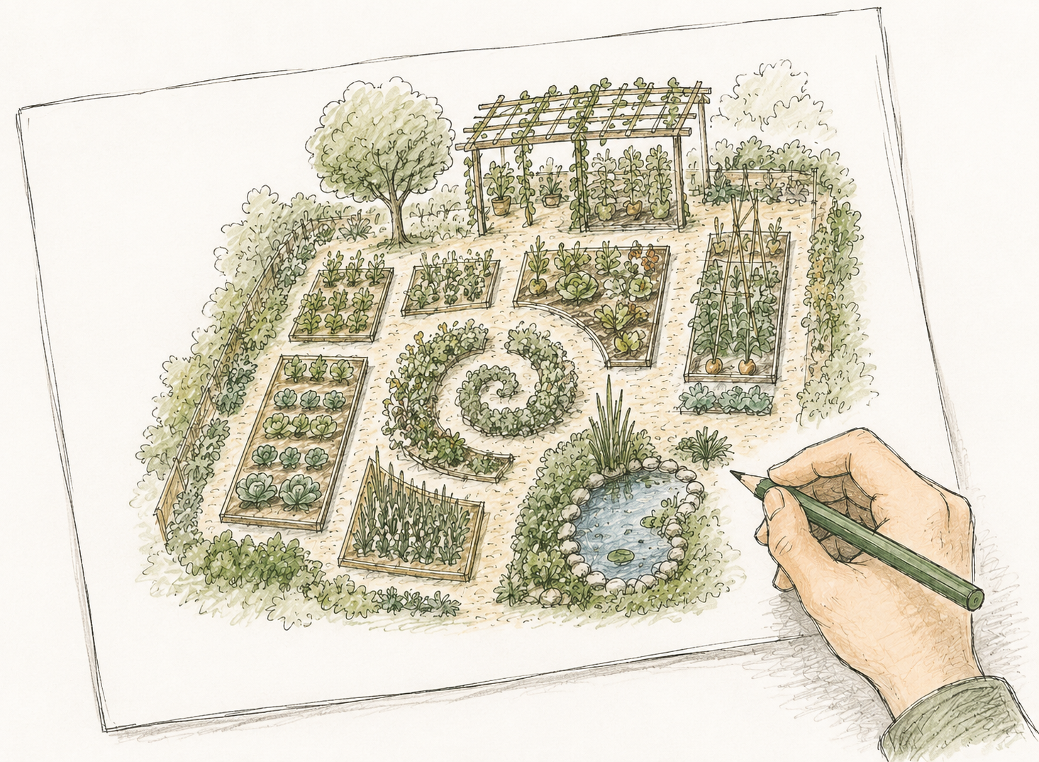 Concevoir son potager